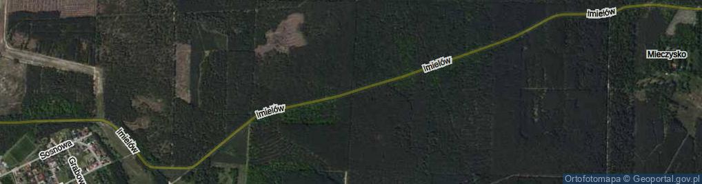 Zdjęcie satelitarne Imielów ul.